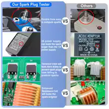 Double hole Spark Plug Tester