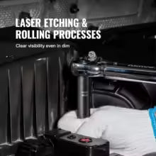 VEVOR 23PCs 1/2" Drive Impact Socket Set Socket Set SAE (7/16" -1")& Metric (13-24mm) 6 Point